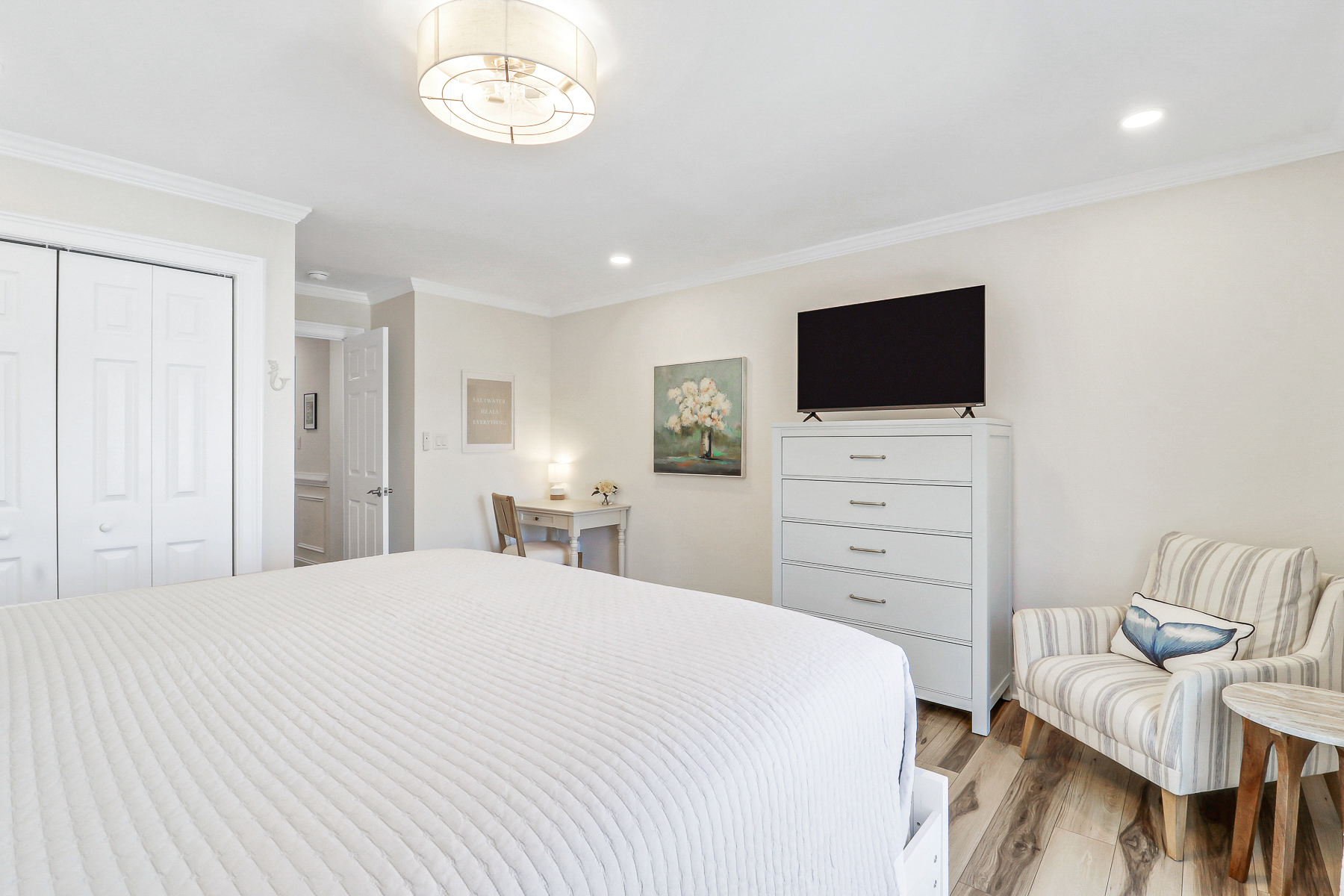 858 Ketch Court | Bedroom King Bed w/ lighthouse views 
