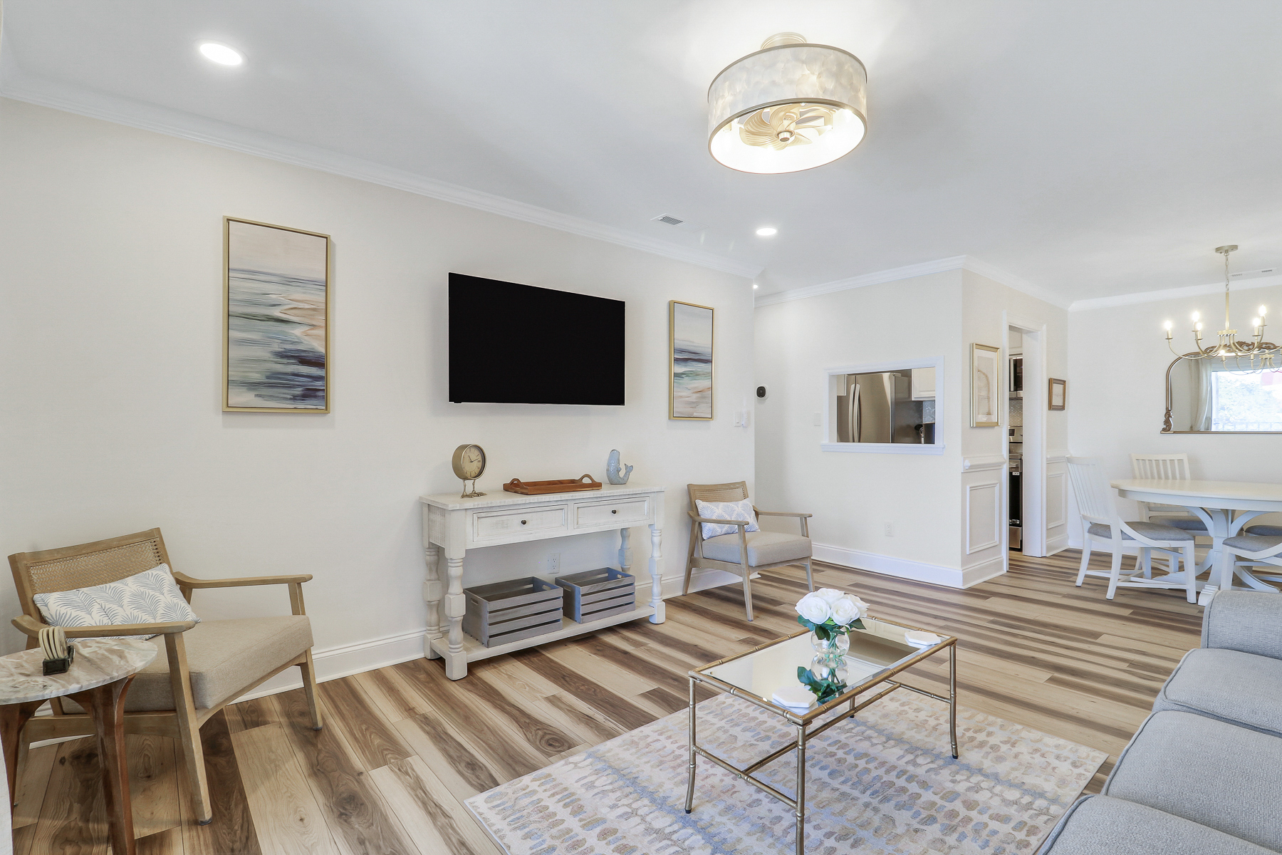 858 Ketch Court | Stunning living room w/ lighthouse views