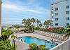 JC Resorts - Vacation Rental – Beach Palms 306 – Indian Shores - Pool View