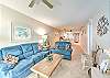 JC Resorts - Vacation Rental - Hamilton House 101 - Indian Rocks Beach - Living Room 3