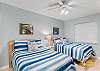 JC Resorts - Vacation Rental - Hamilton House 102 - Indian Rocks Beach - 2nd Bedroom 1