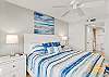 JC Resorts - Vacation Rental - Hamilton House 102 - Indian Rocks Beach - Main Bedroom 3