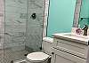 JC Resorts - Vacation Rental - Hamilton House 301 - Indian Rocks Beach - 2nd Bathroom