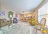 JC Resorts - Vacation Rental - Ram Sea 401 - North Redington Beach - Living Room