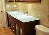 JC Resorts - Vacation Rental - Ram Sea 610
 Guest Bath - newly renovated with designer vanity