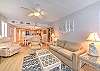 JC Resorts - Vacation Rental - Sand Dollar 105 -Indian Shores - Living Room 2