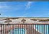 JC Resorts - Vacation Rental - Sand Dollar 109 -Indian Shores - Beach View from Balcony 