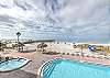 JC Resorts - Vacation Rental - Sand Dollar 110 -Indian Shores - Beach View from Balcony 