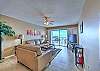 JC Resorts - Vacation Rental - Sand Dollar 110 -Indian Shores - Living Room 1