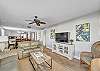 JC Resorts - Vacation Rental - Sand Dollar 112 -Indian Shores - Living Room 2  