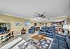 JC Resorts - Vacation Rental - Sand Dollar 202 -Indian Shores - Living Room 4 