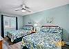 JC Resorts - Vacation Rental - Sand Dollar 203 - Indian Shores - 2nd Bedroom 1