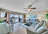 JC Resorts - Vacation Rental - Sand Dollar 204 - Indian Shores - Living Room 1