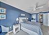 JC Resorts - Vacation Rental - Sand Dollar 205 -Indian Shores - Main Bedroom 3 
