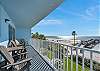 JC Resorts - Vacation Rental - Sand Dollar 205 -Indian Shores - Private Pier View from Balcony 