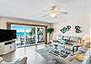 JC Resorts - Vacation Rental - Sand Dollar 206 -Indian Shores - Living Room 1 