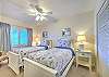 JC Resorts - Vacation Rental - Sand Dollar 207 -Indian Shores - 3rd Bedroom 1