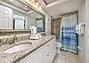 JC Resorts - Vacation Rental - Sand Dollar 207 -Indian Shores - 2nd Bathroom  