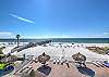 JC Resorts - Vacation Rental - Sand Dollar 208 -Indian Shores - Private Pier and Beach View from Balcony