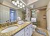 JC Resorts - Vacation Rental - Sand Dollar 208 -Indian Shores - Main Bathroom 