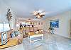 JC Resorts - Vacation Rental - Sand Dollar 209 -Indian Shores - Living Room 3 