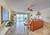 JC Resorts - Vacation Rental - Sand Dollar 209 -Indian Shores - Living Room 1