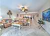 JC Resorts - Vacation Rental - Sand Dollar 209 -Indian Shores - Living Room 2