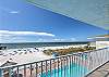 JC Resorts - Vacation Rental - Sand Dollar 210 -Indian Shores - Pool and Beach View from Balcony