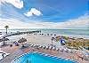 JC Resorts - Vacation Rental - Sand Dollar 211 -Indian Shores - Private Pier and Beach View from Balcony
