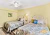 JC Resorts - Vacation Rental - Sand Dollar 302 -Indian Shores - 2nd Bedroom 1 