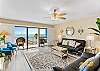 JC Resorts - Vacation Rental - Sand Dollar 302 -Indian Shores - Living Room 1 