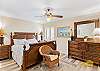 JC Resorts - Vacation Rental - Sand Dollar 302 -Indian Shores - Main Bedroom 1 