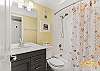 JC Resorts - Vacation Rental - Sand Dollar 302 -Indian Shores - 2nd Bathroom 