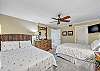 JC Resorts - Vacation Rental - Sand Dollar 304 -Indian Shores - Main Bedroom 1 