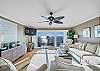 JC Resorts - Vacation Rental - Sand Dollar 304 -Indian Shores - Living Room 1