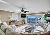 JC Resorts - Vacation Rental - Sand Dollar 304 -Indian Shores - Living Room 2
