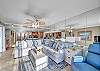 JC Resorts - Vacation Rental - Sand Dollar 305 -Indian Shores - Living Room 3