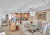 JC Resorts - Vacation Rental - Sand Dollar 305 -Indian Shores - Dining Room 3 