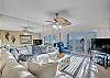 JC Resorts - Vacation Rental - Sand Dollar 305 -Indian Shores - Living Room 1