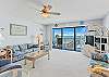 JC Resorts - Vacation Rental - Sand Dollar 306 - Indian Shores - Living Room 1