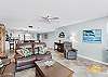 JC Resorts - Vacation Rental - Sand Dollar 309 - Indian Shores - Living Room