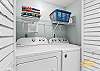 JC Resorts - Vacation Rental - Sand Dollar 309 - Indian Shores - Laundry Room