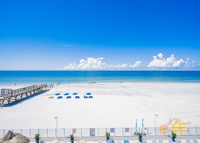 JC Resorts - Vacation Rental - Sand Dollar 309 - Indian Shores - Balcony view