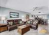 JC Resorts - Vacation Rental - Sand Dollar 309 - Indian Shores - Living Room