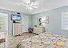 JC Resorts - Vacation Rental - Sand Dollar 309 - Indian Shores - Master Bedroom
