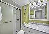 JC Resorts - Vacation Rental - Sand Dollar 309 -Indian Shores - Main Bathroom 1 