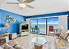 JC Resorts - Vacation Rental - Sand Dollar 311 - Indian Shores - Living Room 2