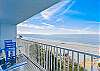 JC Resorts - Vacation Rental – Sand Dollar 403 - Indian Shores – Balcony View of the Beach