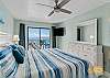 JC Resorts - Vacation Rental – Sand Dollar 403 - Indian Shores – Main Bedroom 2