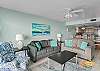 JC Resorts - Vacation Rental – Sand Dollar 403 - Indian Shores – Living Room 3